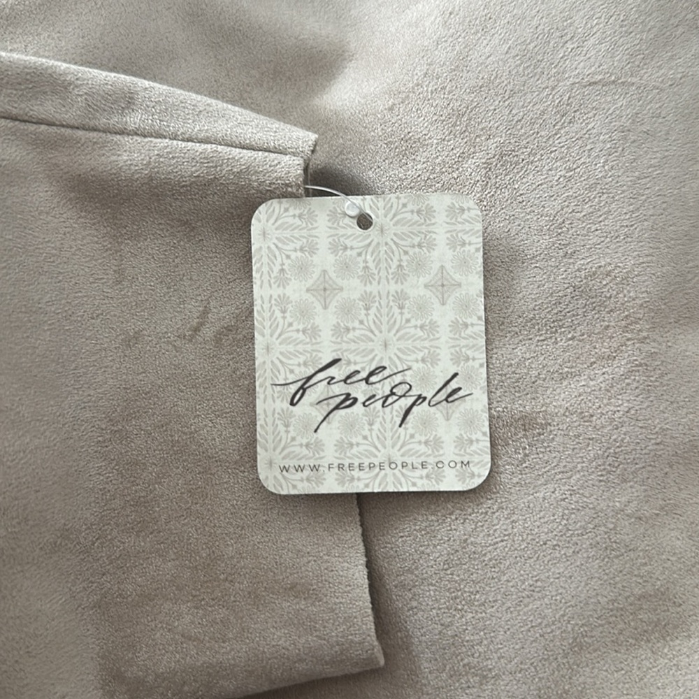 Blank NYC Free people Vegan Suede Trench Coat - Picture 10 of 16